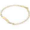 GioiaPura Bracciale Bambino Con Targa Oro 18kt Gioiello Gioiapura Oro 750 GP-SVBE060GB15T