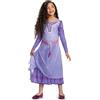 Disguise Disney Wish, abito deluxe di Asha per bambine, taglia S (5-6 anni) perfetto per Carnevale e per tutti i tipi di festa! Indossa l'abito viola ispirato al personaggio di Asha!