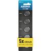 ABSINA 5x CR2430 3V Lithium Battery - CR 2430 pile 3V a prova di perdita e con lunga durata - Batterie CR2430 - CR 2430 batteria
