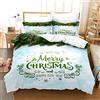 MercrI Con Federa 50X75Cm Copripiumino Una Piazza E Mezza Natalizio Natale Natalizi Copripiumino 200X200Cm Comodo Copripiumino Matrimoniale Estivo Microfibra