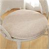 Waigg Kii Cuscino rotondo per sedia da pranzo, cucina, cuscini antiscivolo per patio, per interni ed esterni, ufficio e giardino (40 x 40 cm, cachi)