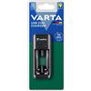 VARTA 996360 Caricabatterie Universale 2 AA/AAA/USB Duo Charger Nero