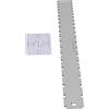 suick String Action Gauge, Rocker Liutaio Tool Neck Altezza di misurazione dentellata per chitarre acustiche per chitarre elettriche