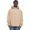 Urban Classics Oversized Polar Fleece Half Zip Hoody Felpa con Cappuccio, Wetsand, L Uomo