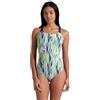 ARENA Costume da Donna Zebra Stripes Swim PRO Back della Linea Performance