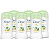 Dove, Deodorante Go Fresh Cetriolo e Tè Verde Stick, Antitraspirante, con 1/4 Crema Idratante, Protezione Fino a 48 Ore, con Olio Nutriente, per Uomo e Donna, 6 Pezzi da 40ml