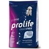 Prolife Grain Free per Cani Puppy Medium Large con Sogliola e Patate da 2,5 Kg