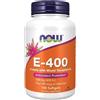 Now Foods Vitamina E-400 Tocoferoli misti con selenio 100 Capsule molli