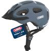 ABUS Casco da città ABUS Youn-I ACE - con luce posteriore a LED integrata - Casco da bicicletta per l'uso quotidiano - per uomo e donna Blu (glacier blue) S (48-54 cm)