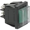 HorecaForniture Interruttore Bipolare Verde 16A 250V 3319012