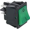 HorecaForniture Interruttore Bipolare Verde 16A 250V 3319944 Compatibile