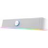 Trust Soundbar Trust GXT619W da gioco stereo con illuminazione RGB Bianco [25110]