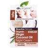 Optima Naturals Dr Organic Coconut Oil Cocco Night Cream Crema Viso Notte 50 Ml