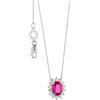 Comete Collana Rubino Comete GLB1565