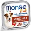 MONGE Fruit Dog agnello con mela 100g