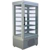 D.L. SERVICE Vetrina refrigerata - Capacità 530 lt - cm 76 x 76 x 191h BRONZO
