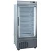 D.L. SERVICE Vetrina refrigerata - Capacità 530 lt - cm 76 x 76 x 186 ARGENTO