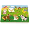 VIGA Toys-Sound Puzzle-Vehicles, 51274