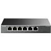 Tp Link Switch di rete 6 porte JETSTREAM 100M Unmanaged Black TL SF1006P