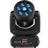 Wisdom Testa mobile motorizzata Mini BEE EYE 120W (6x20W) RGBW in Flight case baule da 2 pezzi Wisdom