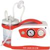 CA-MI Aspiratore chirurgico NEW ASKIR 230/12V BR - con batteria - vaso 1 litro RE 310211