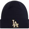 NEW ERA LOS ANGELES DODGERS METALLIC BEANIE Berretto