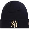 NEW ERA YORK YANKEES METALLIC BEANIE Berretto