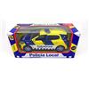 PLAYJOCS GT-8171 Auto Polizia Locale Macchina metallica Giocattolo per bambini e collezionisti.