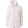 CAVALLI CLASS giaccone bianco con cappuccio