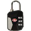 Cogex 80744 Lucchetto TSA a codice 35 mm, Nero