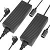 LEDMO 2 Pack caricatore 10A-120W AC/DC adattatore 220V-12V, convertitore elettronico, presa accendisigari auto 100-240V, settore trasformatore gonfiatore aspirapolvere