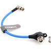 SZRMCC - Cavo video isolatore ad angolo retto BNC maschio a femmina 12G 6G HD SDI di sovratensione per telecamera ARRI Alexa RED Komodo Sony-Canon (80 cm)
