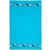 Möve for frottana Shadow - Asciugamano per ospiti, 30 x 50 cm, 100% cotone, colore turchese