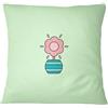 Bona Basics, Fodera decorativa per cuscino, decorazione domestica per divano, caffetteria, Dimensioni: 45X45 cm, colore: verde chiaro