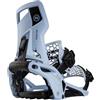 Nidecker Supermatico, attacchi Snowboard Unisex, Bianco, XL (11-15)
