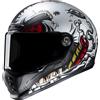 HJC Casco V10 VATT Grigio Rosso HJC XL