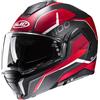 HJC Casco i100 LORIX Nero Rosso HJC L