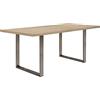 Forte TABLES Tavolo non allungabile, in legno derivato, rovere Sonoma, 180 x 74,7 x 90 cm