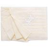 PEKITAS Coperta Punto Filo Bebe 100 x 100 cm 100% Acrilico Ecologico Made in Portogallo Beige