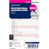 Filofax - Inserto per calendario 2025 tascabile, professionale, 25-68276, 1 pezzo