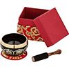 Sonic Energy Meinl Singing Bowl, Ornamental Series, 9.5cm / 3,74, 300g / 10.58oz (SB-OR-300-R)