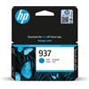 Hp Cartuccia Hp No.937 GU 9110/9120/9130 800pagine Ciano [4S6W2NE#CE1]