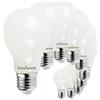 SUNSEED 10x Lampadina E27 Filamento LED Opalina 9W Goccia A60 1200 Lumen Luce Naturale 4000K