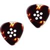 Musiin plettro spesso Premium 3 in 1 multi-piatto, tono chiaro, fatto a mano, per chitarra elettrica, basso, jazz e blues (3 in 1/2 pezzi)