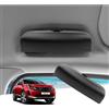 GAFAT [Migliorato Plus] Compatibile con Peugeot 3008 5008 2016-2025 2026 Custodie Occhiali da Sole, Accessori E-3008 e-5008 III Contenitore Organizer, Taglie Forti, Originale OEM (Nero)