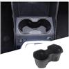 DIYUCAR Scatola portaoggetti per portabottiglie per console centrale per X1 U11 2023-2025, inserto portabicchieri stabile antiurto, pratici accessori per auto in silicone