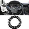 VDARK - Adesivo per volante compatibile con logo VW Volkswagen, accessori  Bling Jetta Passat Golf Tiguan Arteon Atlas include interni in cristallo