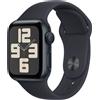 Apple Watch SE GPSCassa 40mm in Alluminio Mezzanotte con Cinturino Sport Mezzanotte - S/M