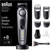 BRAUN BT7420 REGOLABARBA BEARD TRIMMER