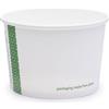 Ciotole asporto in cartoncino - 230ml/8oz serie green stripe D90